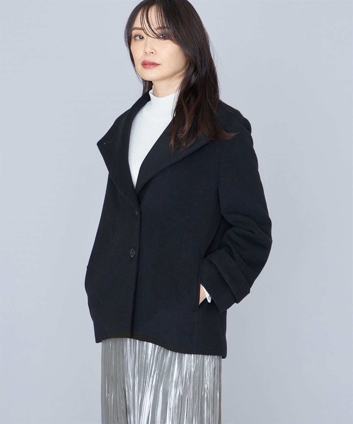 A/C DESIGN BY ALPHA CUBIC 2WAYショートコート_variation_2