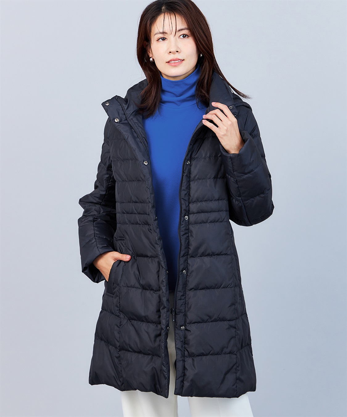 A/C DESIGN BY ALPHA CUBIC ロングダウンコート_variation_3