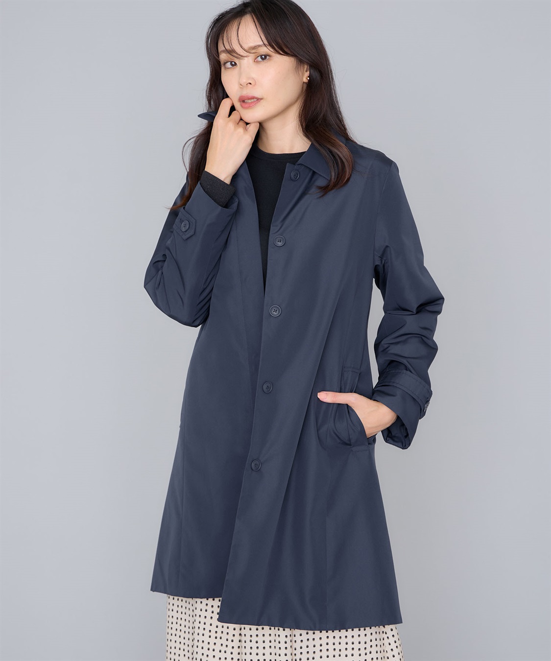 A/C DESIGN BY ALPHA CUBIC スーパーウォームステンカラーコート_variation_2