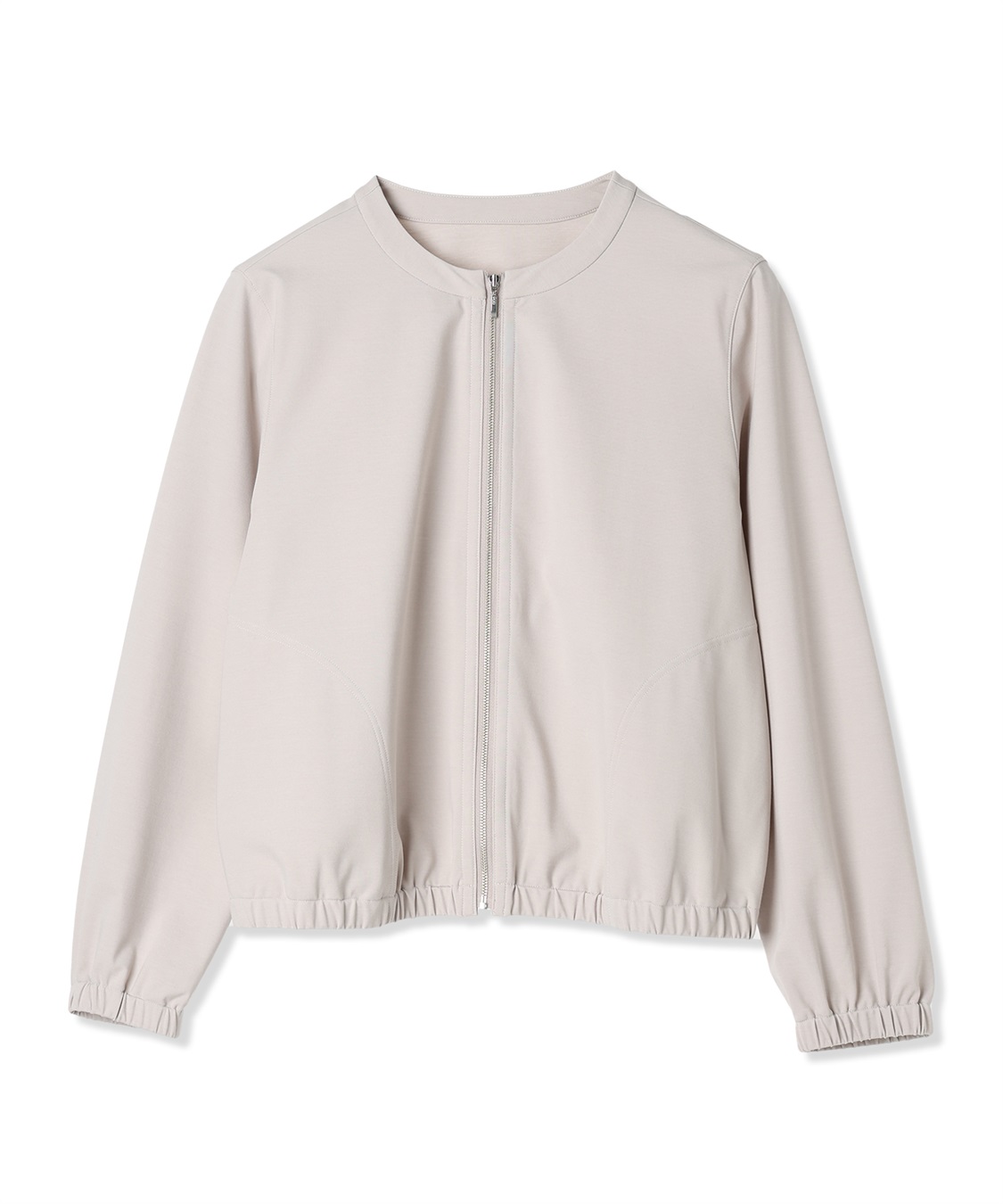 A/C DESIGN BY ALPHA CUBIC ストレッチノーカラーブルゾン【美モーションシリーズ】_variation_1