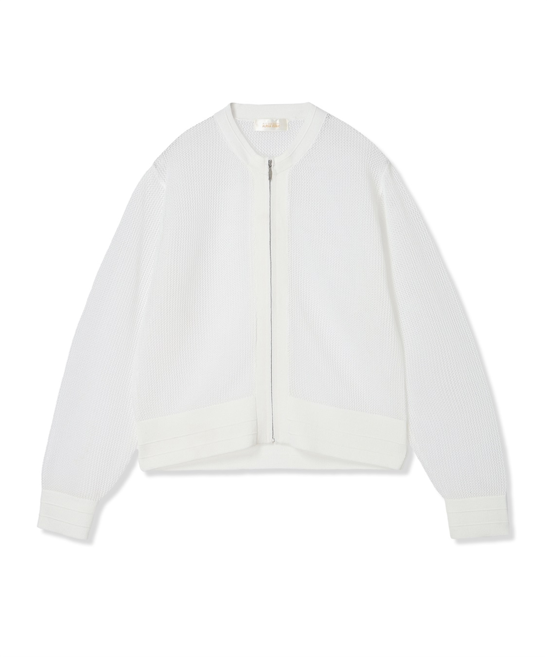 A/C DESIGN BY ALPHA CUBIC メッシュニットブルゾン【手洗い可能】_variation_3
