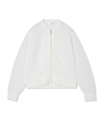 A/C DESIGN BY ALPHA CUBIC メッシュニットブルゾン【手洗い可能】_variationthumb_3