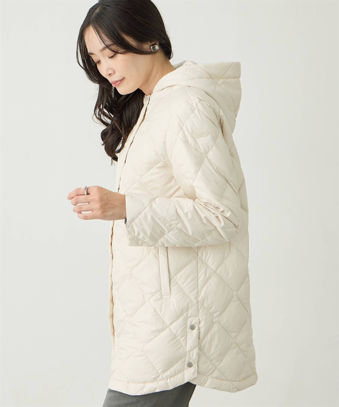 A/C DESIGN BY ALPHA CUBIC ライトダウンキルトコート【軽量・はっ水・ハンドウォッシャブル】_variation_3