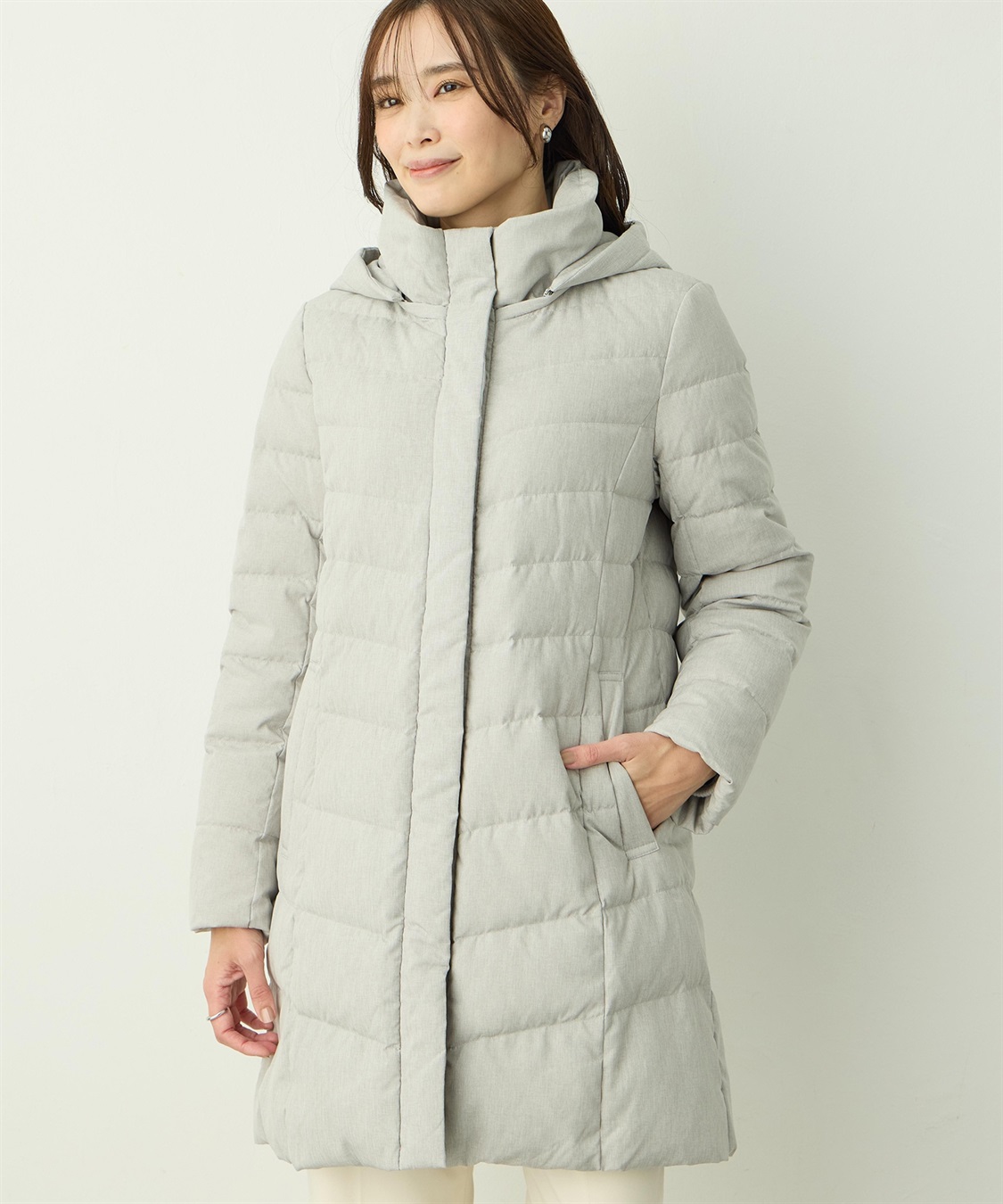 A/C DESIGN BY ALPHA CUBIC ロングダウンコート_variation_1