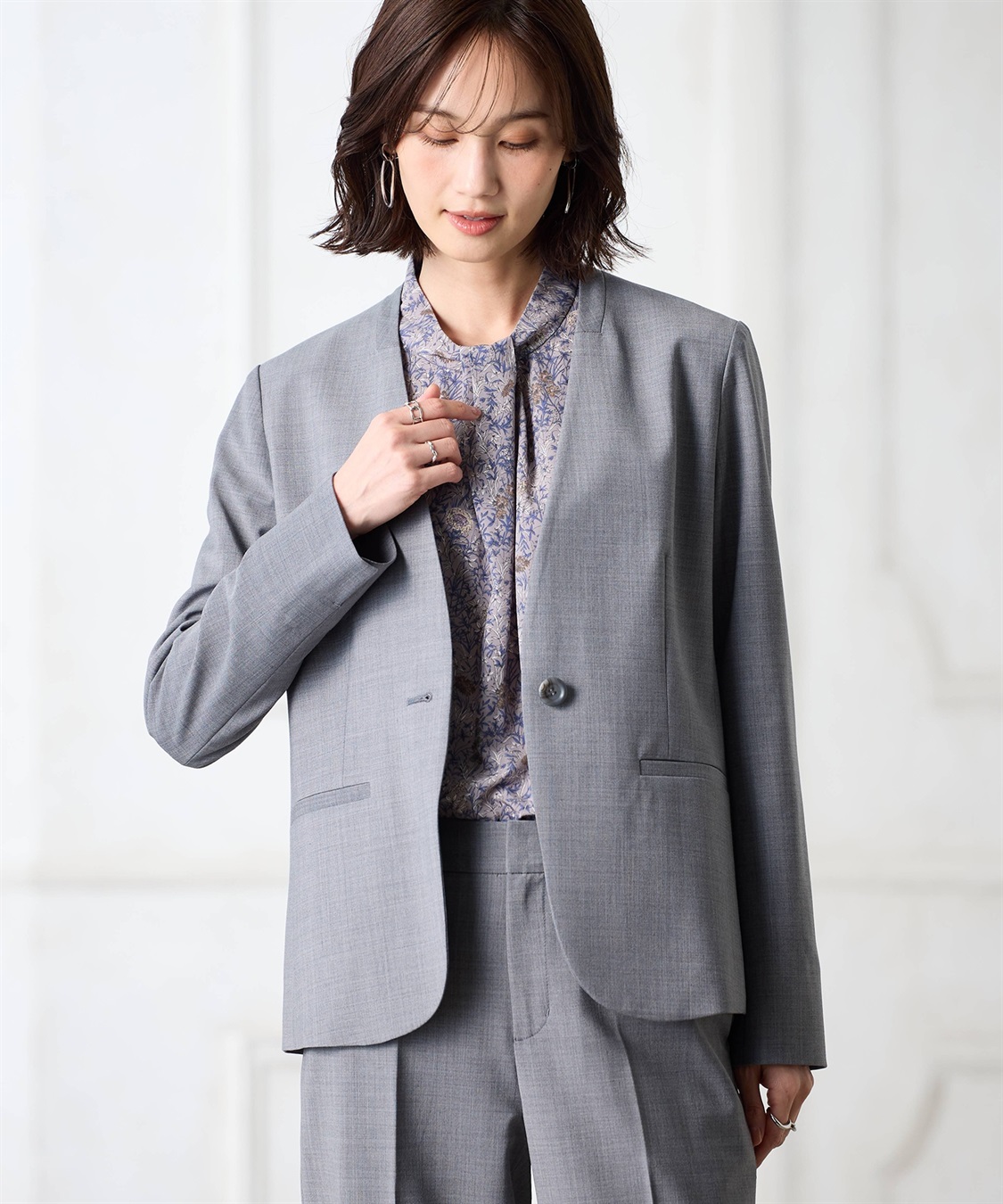 A/C DESIGN BY ALPHA CUBIC カラーレスジャケット【ファーストライン】_variation_1