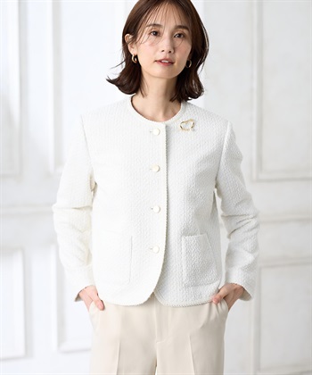 A/C DESIGN BY ALPHA CUBIC ツイードジャケット_variationthumb_1