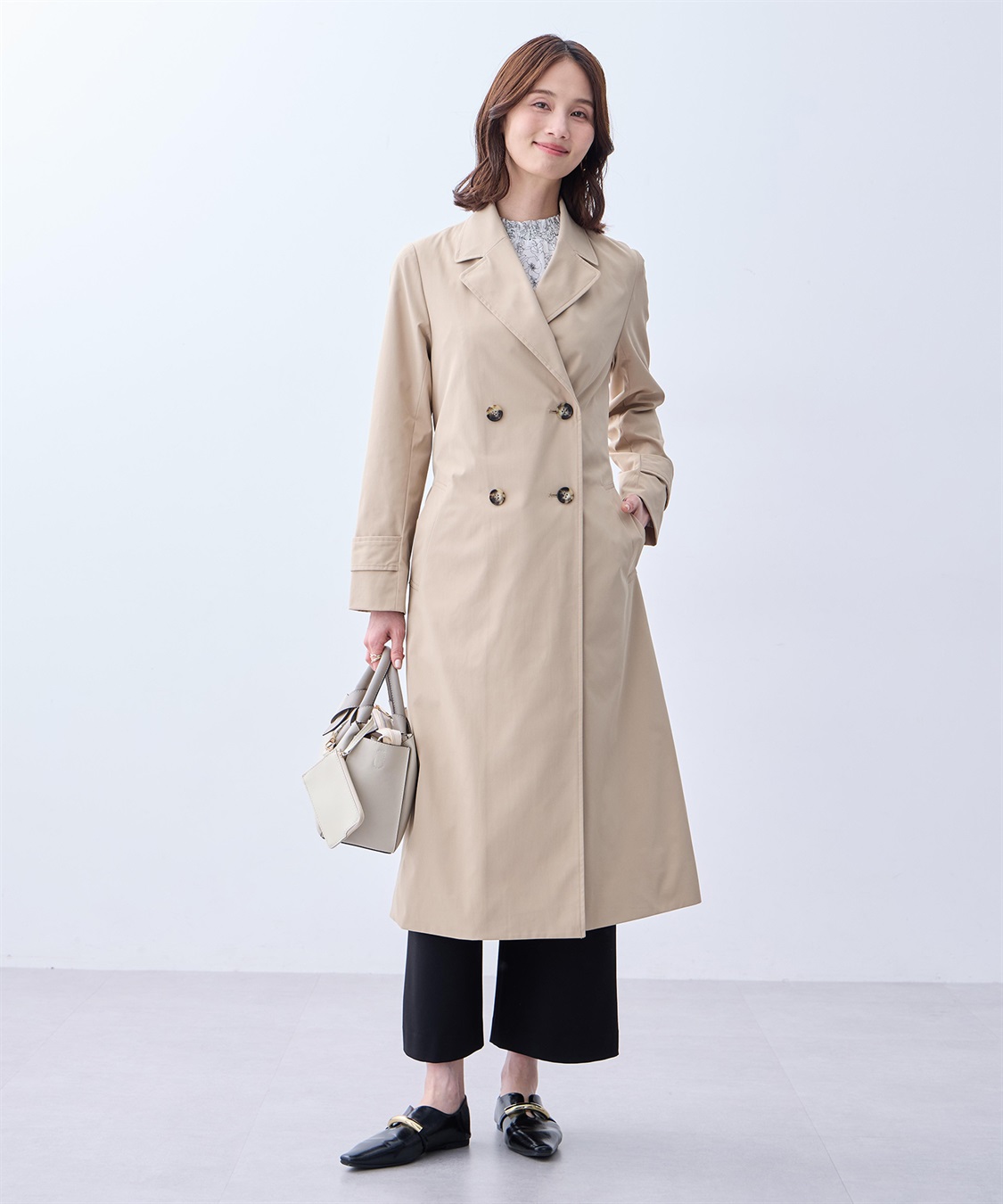 A/C DESIGN BY ALPHA CUBIC トレンチコート_main