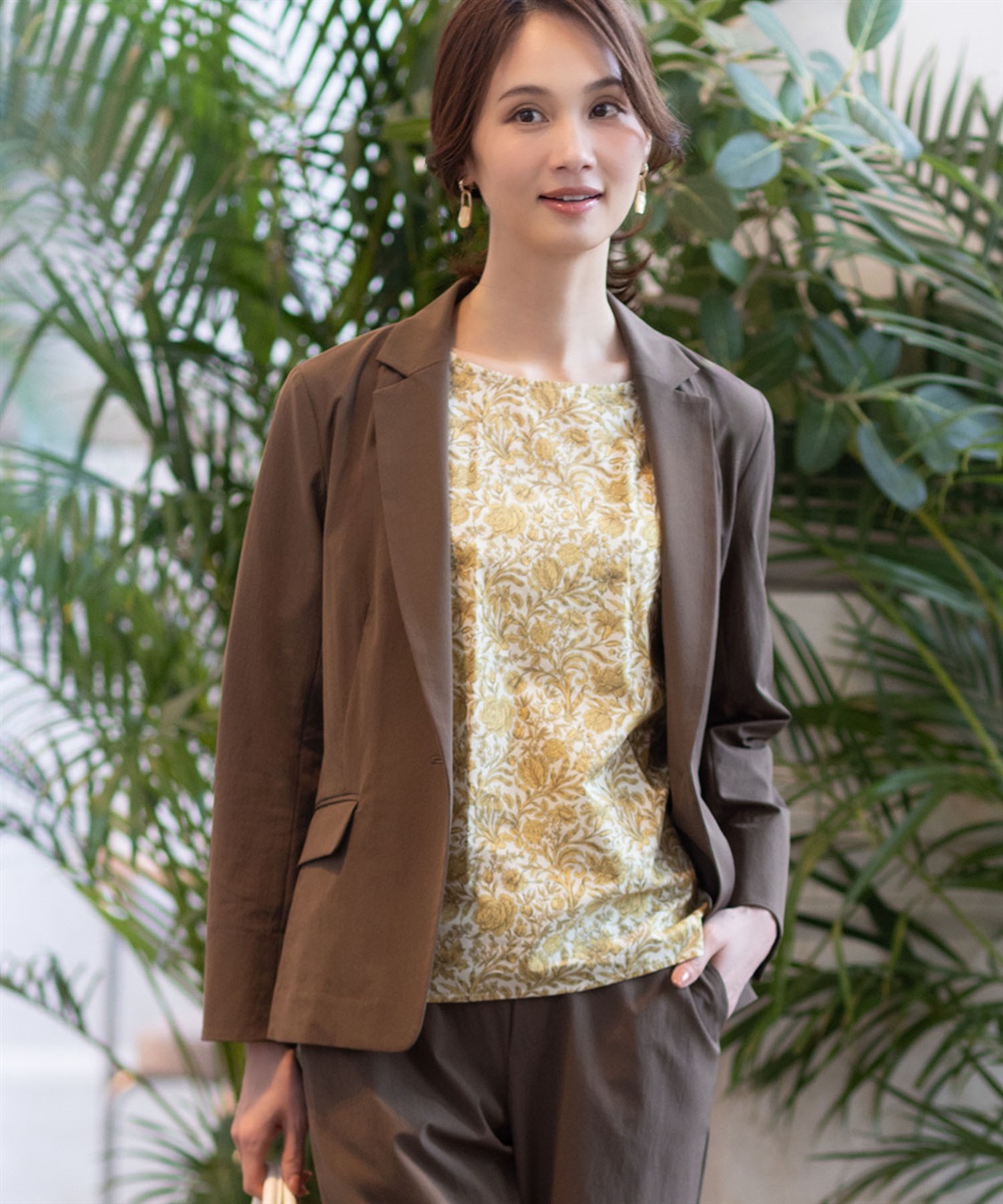 A/C DESIGN BY ALPHA CUBIC 美モーションテーラードジャケット_main