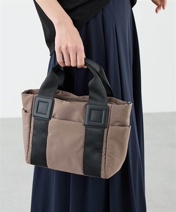 軽量2WAYトートバッグ(モカ-フリー)