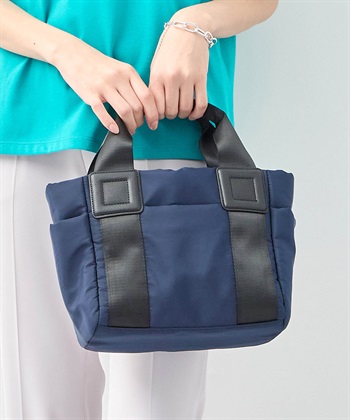 軽量2WAYトートバッグ(ネイビー-フリー)