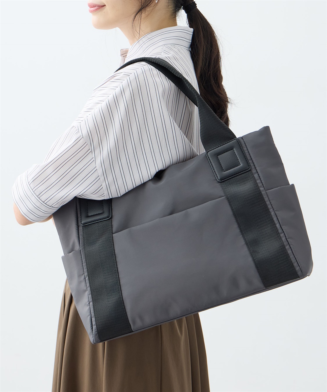 A/C DESIGN BY ALPHA CUBIC 軽量A4トートバッグ 【A4・ノートパソコン・タブレット収納可能】_variation_2