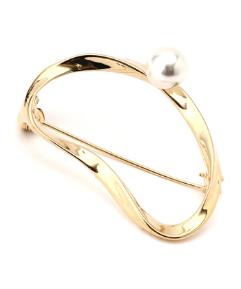 ブローチ(ゴールド-フリー)