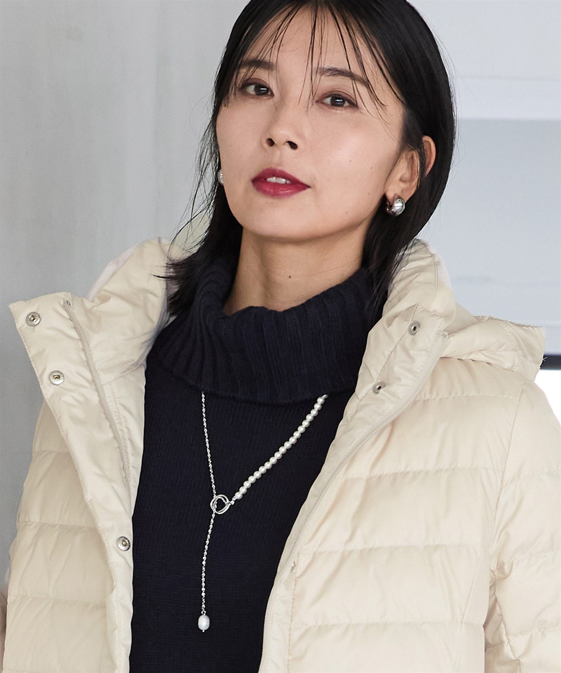 A/C DESIGN BY ALPHA CUBIC パールコンビネックレス_main