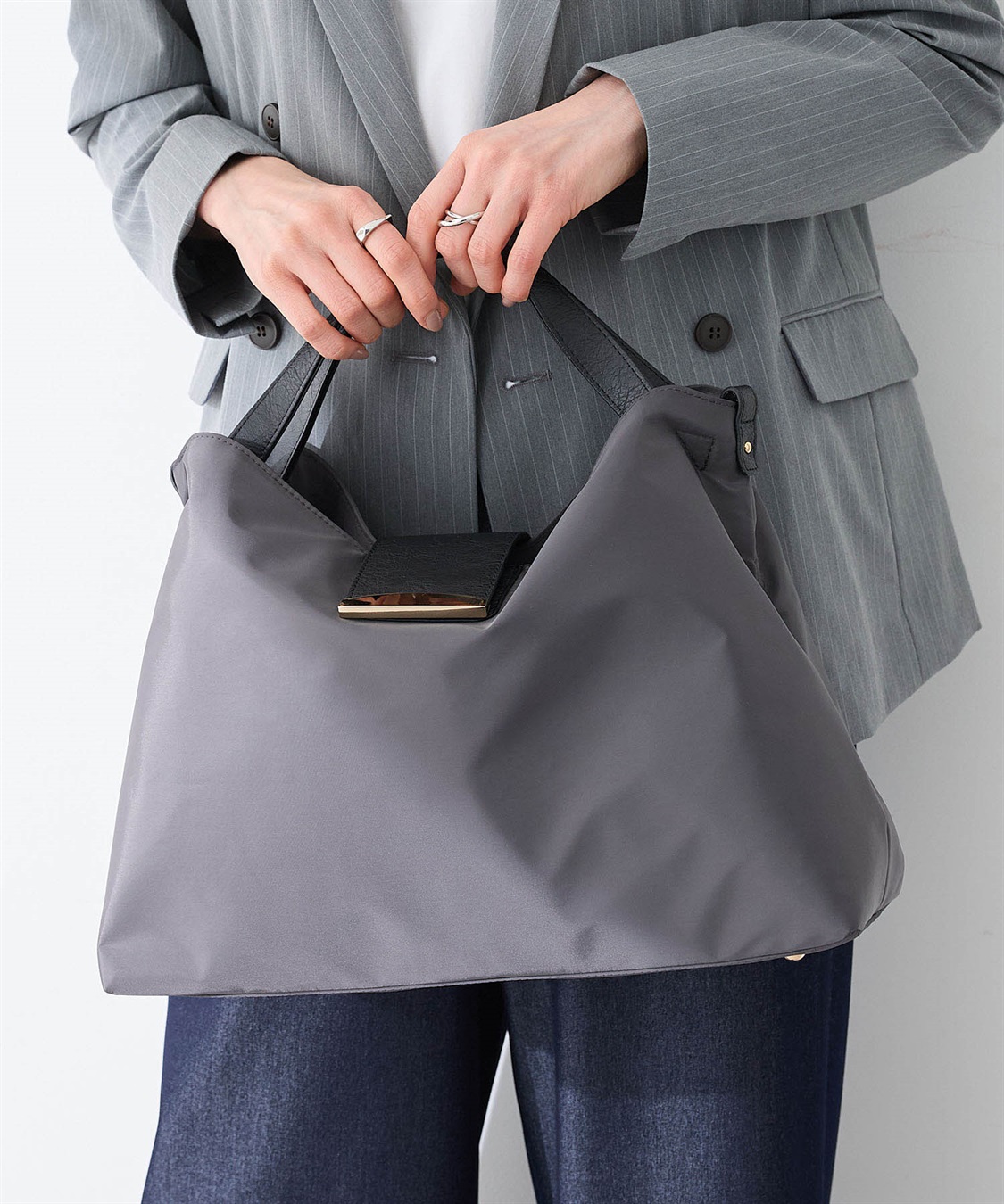 A/C DESIGN BY ALPHA CUBIC 軽量２WAYトートバッグ_variation_2