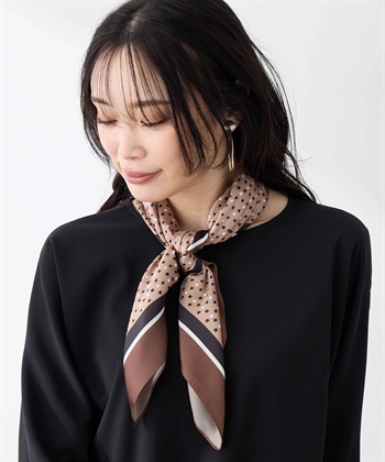 A/C DESIGN BY ALPHA CUBIC アルコラージュプリントスカーフ_variationthumb_2