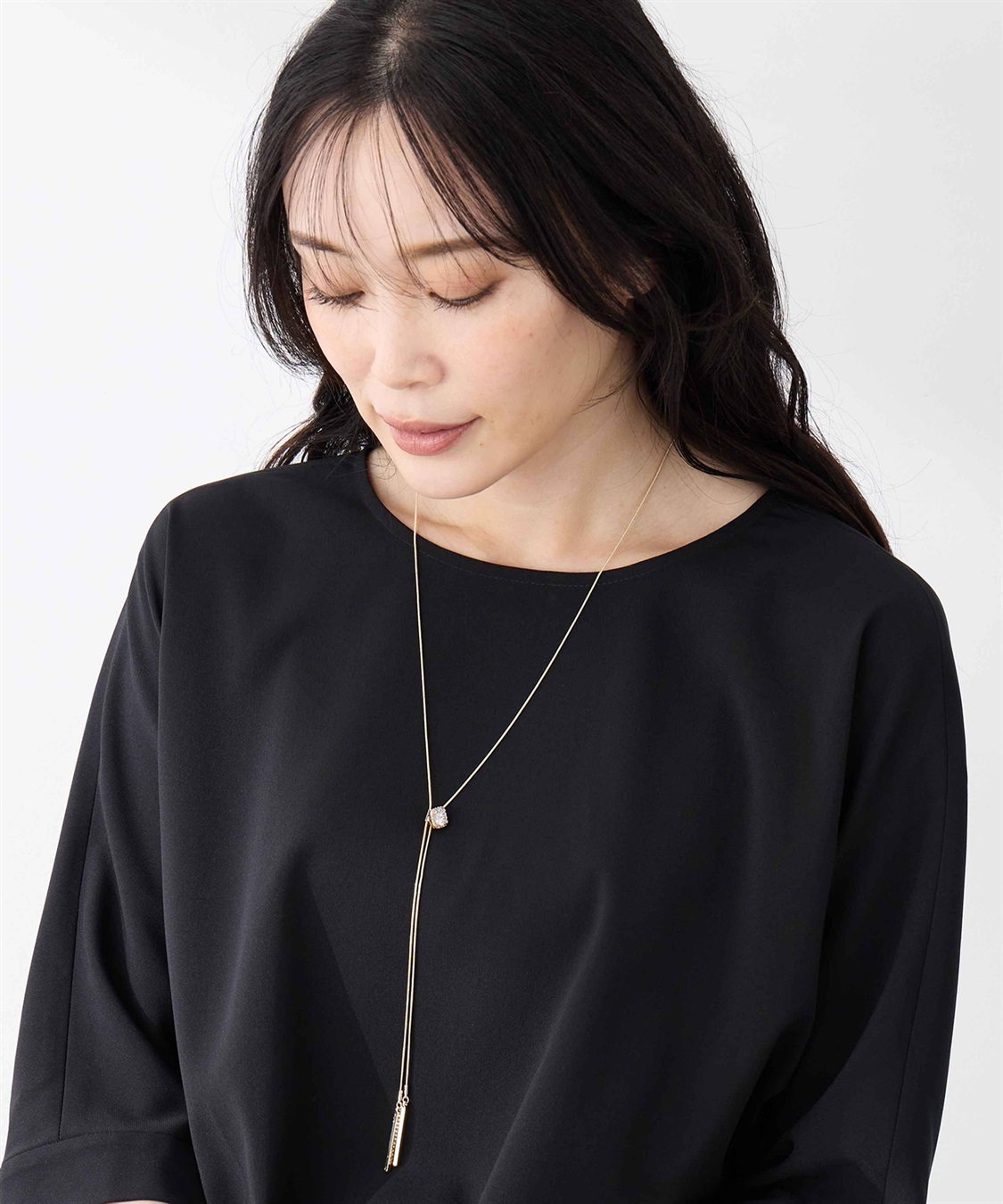 A/C DESIGN BY ALPHA CUBIC ロングネックレス_variation_1