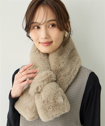 ファーティペット(ライトグレー-フリー)