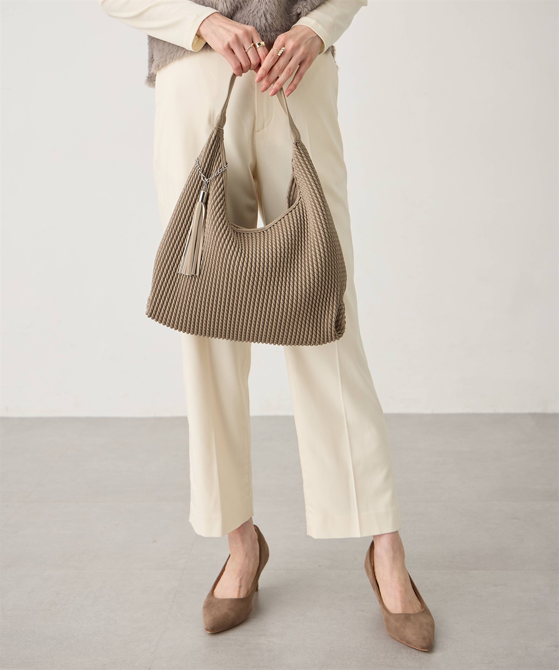 A/C DESIGN BY ALPHA CUBIC エンボストートバッグ_variation_2