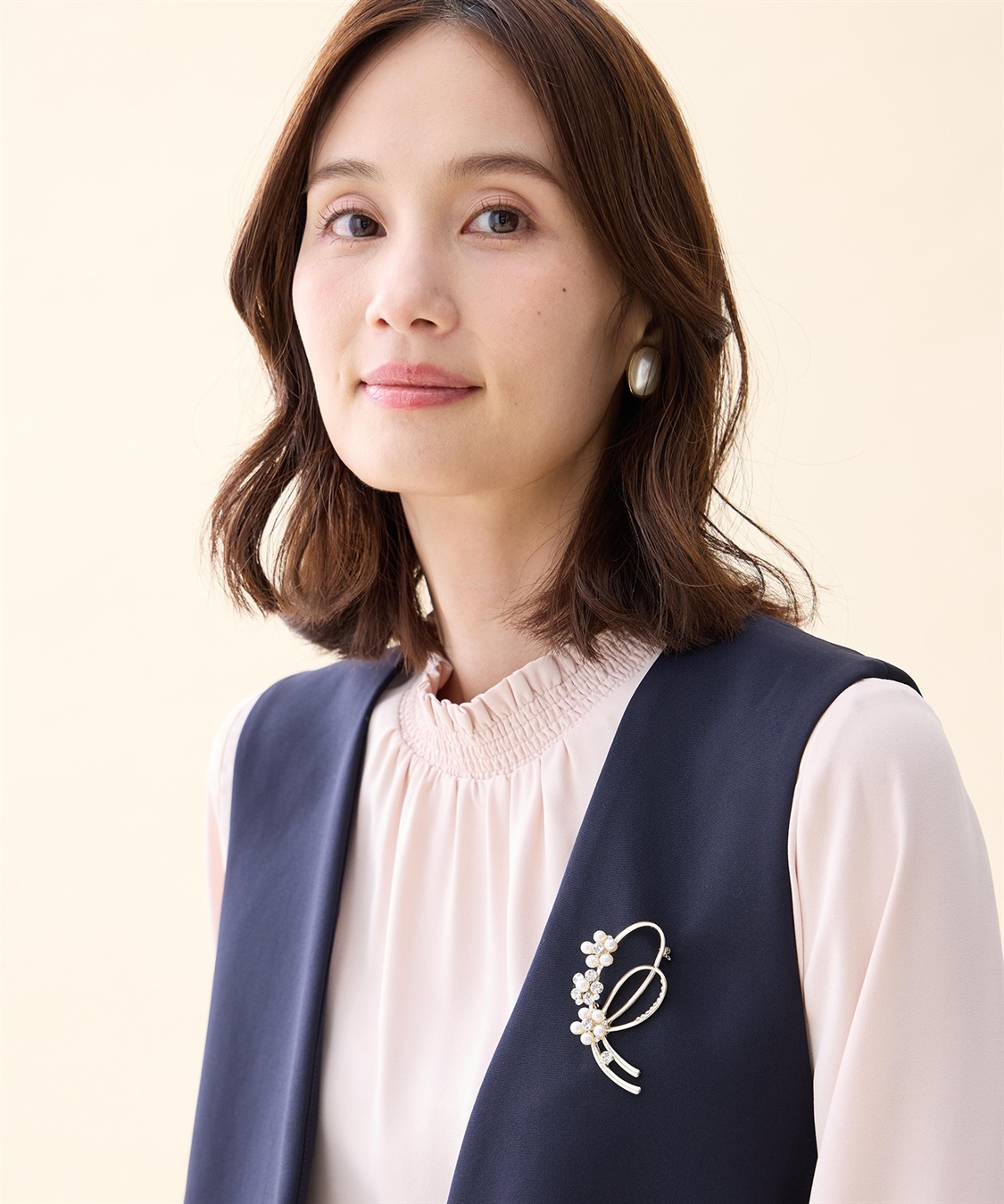 A/C DESIGN BY ALPHA CUBIC リボンモチーフブローチ_variation_1