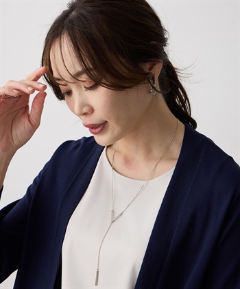 A/C DESIGN BY ALPHA CUBIC Ｖモチーフネックレス_variationthumb_1