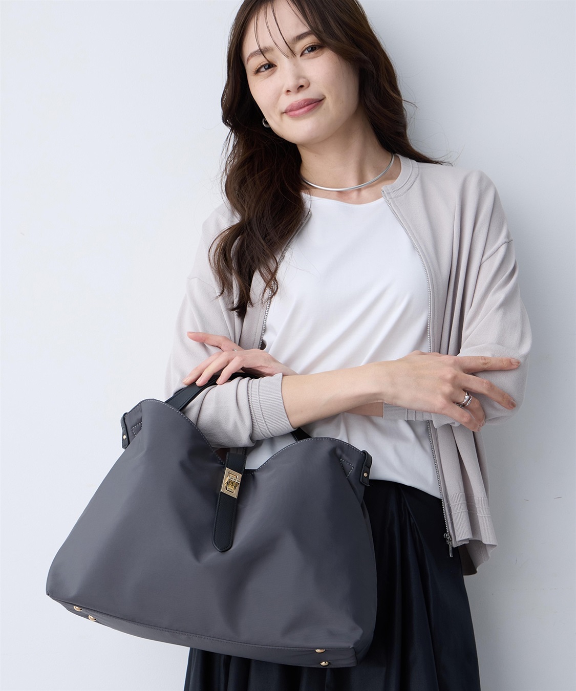 A/C DESIGN BY ALPHA CUBIC 軽量2WAYバッグ_main