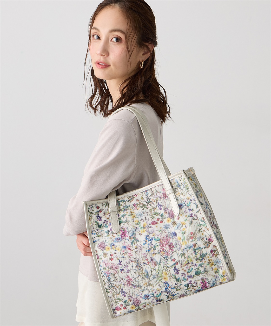 A/C DESIGN BY ALPHA CUBIC 【Liberty】リバティプリントトートバッグ_variation_1