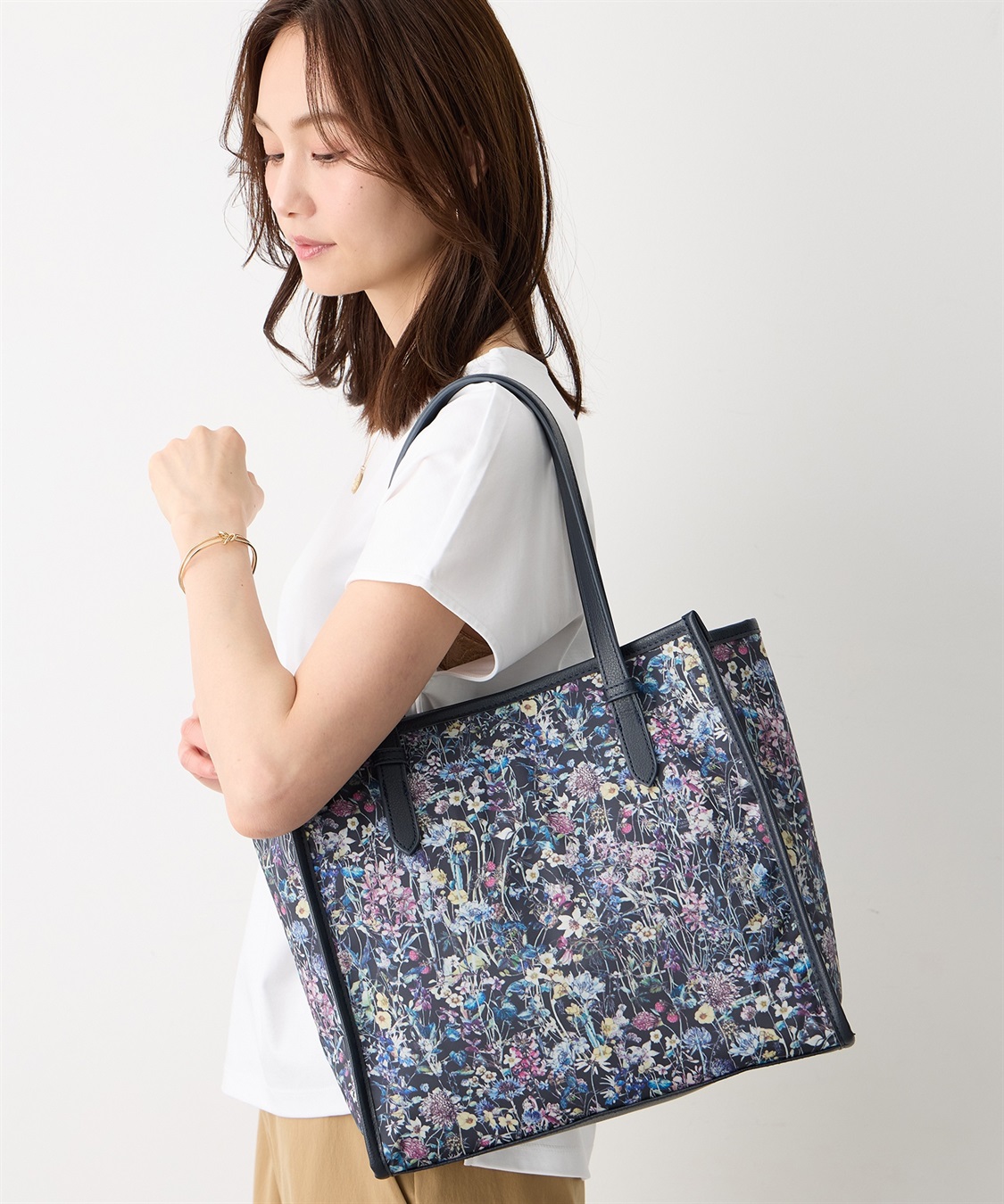 A/C DESIGN BY ALPHA CUBIC 【Liberty】リバティプリントトートバッグ_variation_2