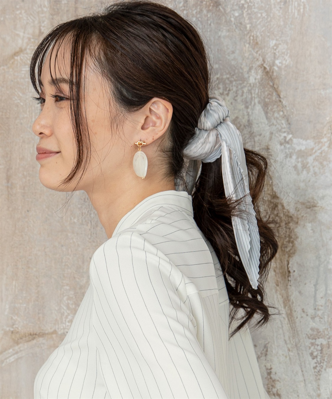 A/C DESIGN BY ALPHA CUBIC ドット柄ストール_variation_1