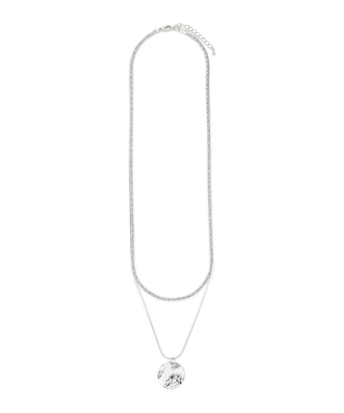 A/C DESIGN BY ALPHA CUBIC コイン付き2連ネックレス_variation_2