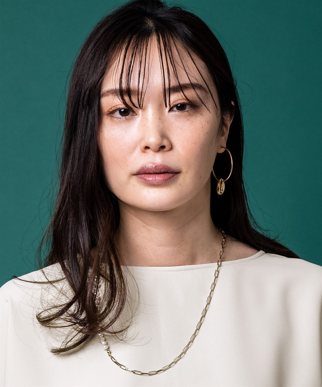 A/C DESIGN BY ALPHA CUBIC 淡水パールチェーンネックレス_variation_1