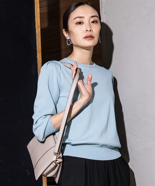 エコレザーショルダーバッグ A/C DESIGN BY ALPHA CUBIC｜クロス