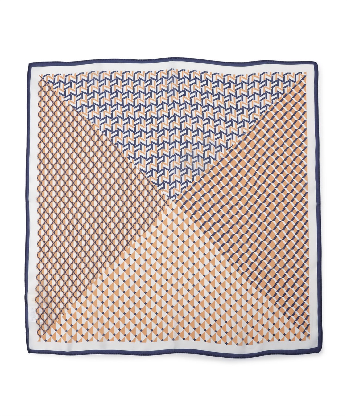 A/C DESIGN BY ALPHA CUBIC ジオメトリックプリントストール_variation_1