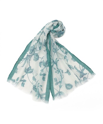 A/C DESIGN BY ALPHA CUBIC フラワープリントストール_variationthumb_1