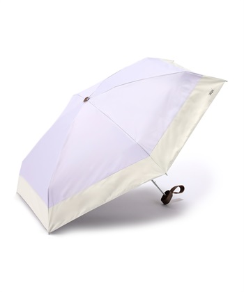 晴雨兼用折り畳み傘(ラベンダー-フリー)