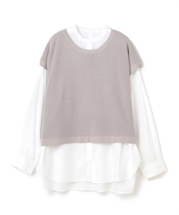 ATS ラウンドネックニット&amp;シャツセット_variationthumb_2