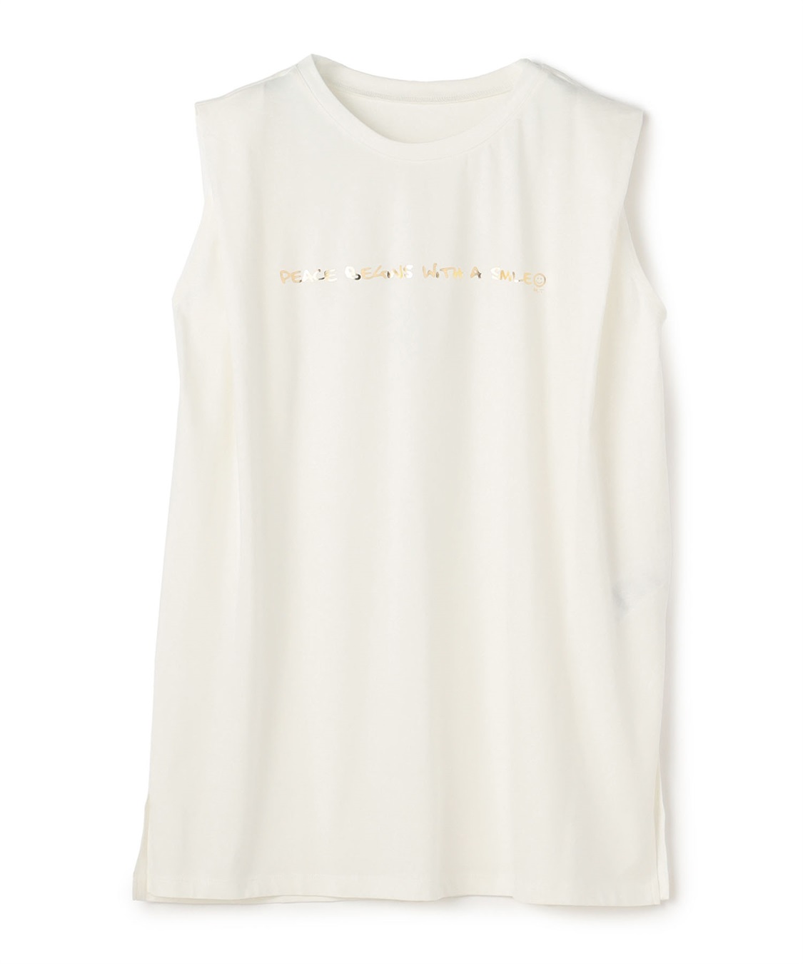 ATS 脇タックノースリーブチュニック_variation_1