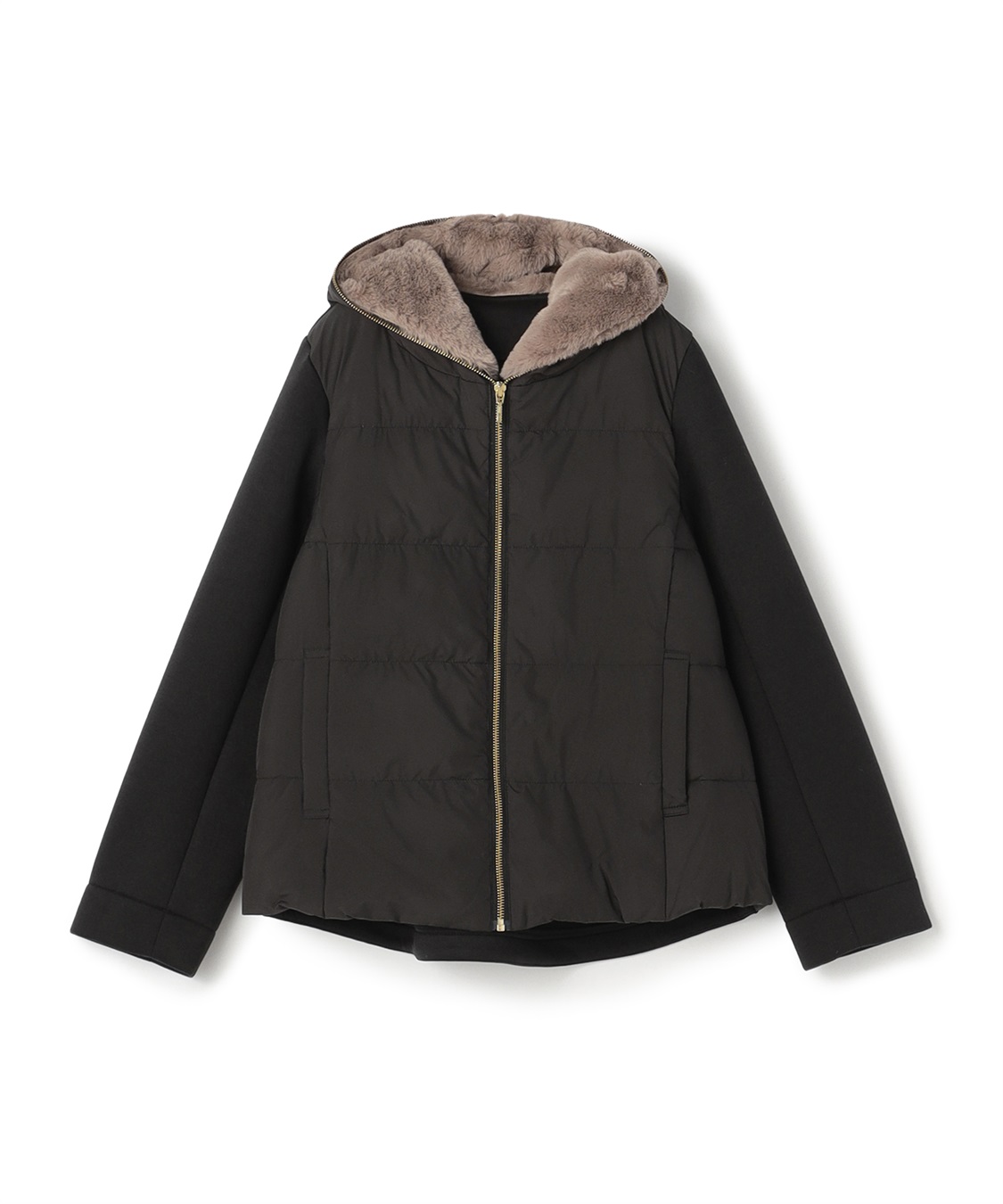 ATS 【EC限定】フード付きショート丈ブルゾン_variation_1