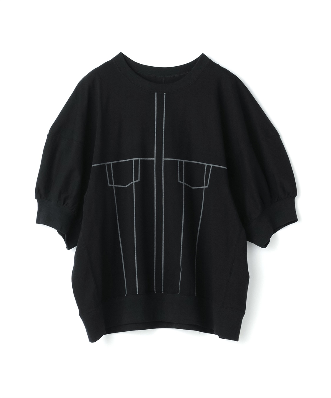 ATSURO TAYAMA Gジャン風プリント柄カットソー_variation_1