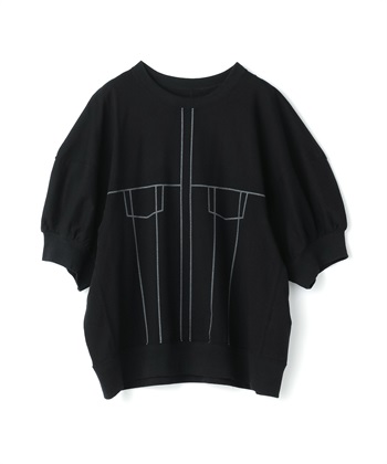 ATSURO TAYAMA Gジャン風プリント柄カットソー_variationthumb_1