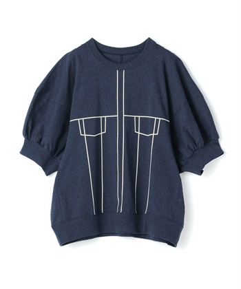 ATSURO TAYAMA Gジャン風プリント柄カットソー_variationthumb_3