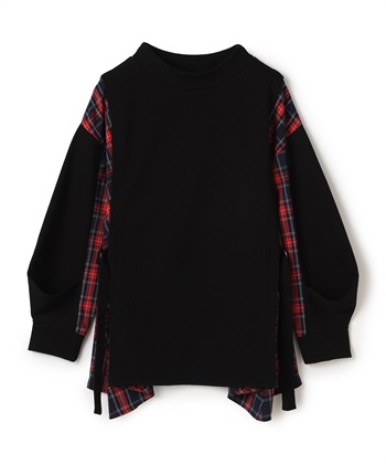 ATSURO TAYAMA 異素材切り替え変形シルエットプルオーバー_variationthumb_2