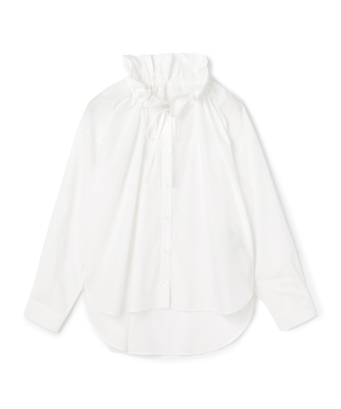 ATSURO TAYAMA 2wayブロードフリルネックブラウス_main