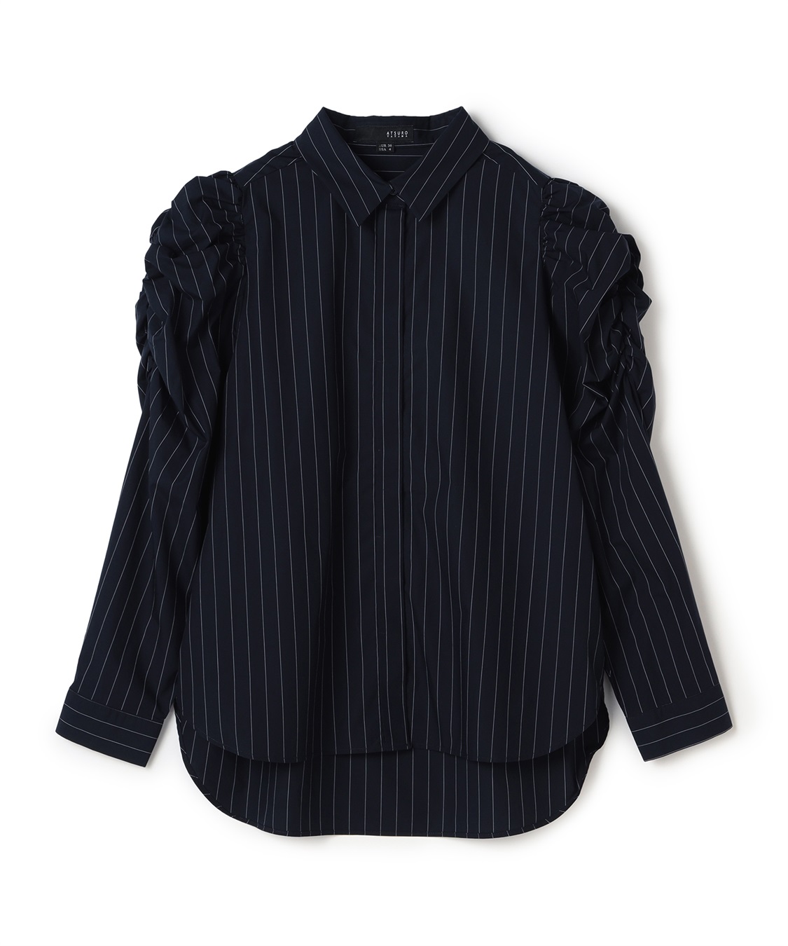 ATSURO TAYAMA ボリューム袖ストライプシャツ_variation_2