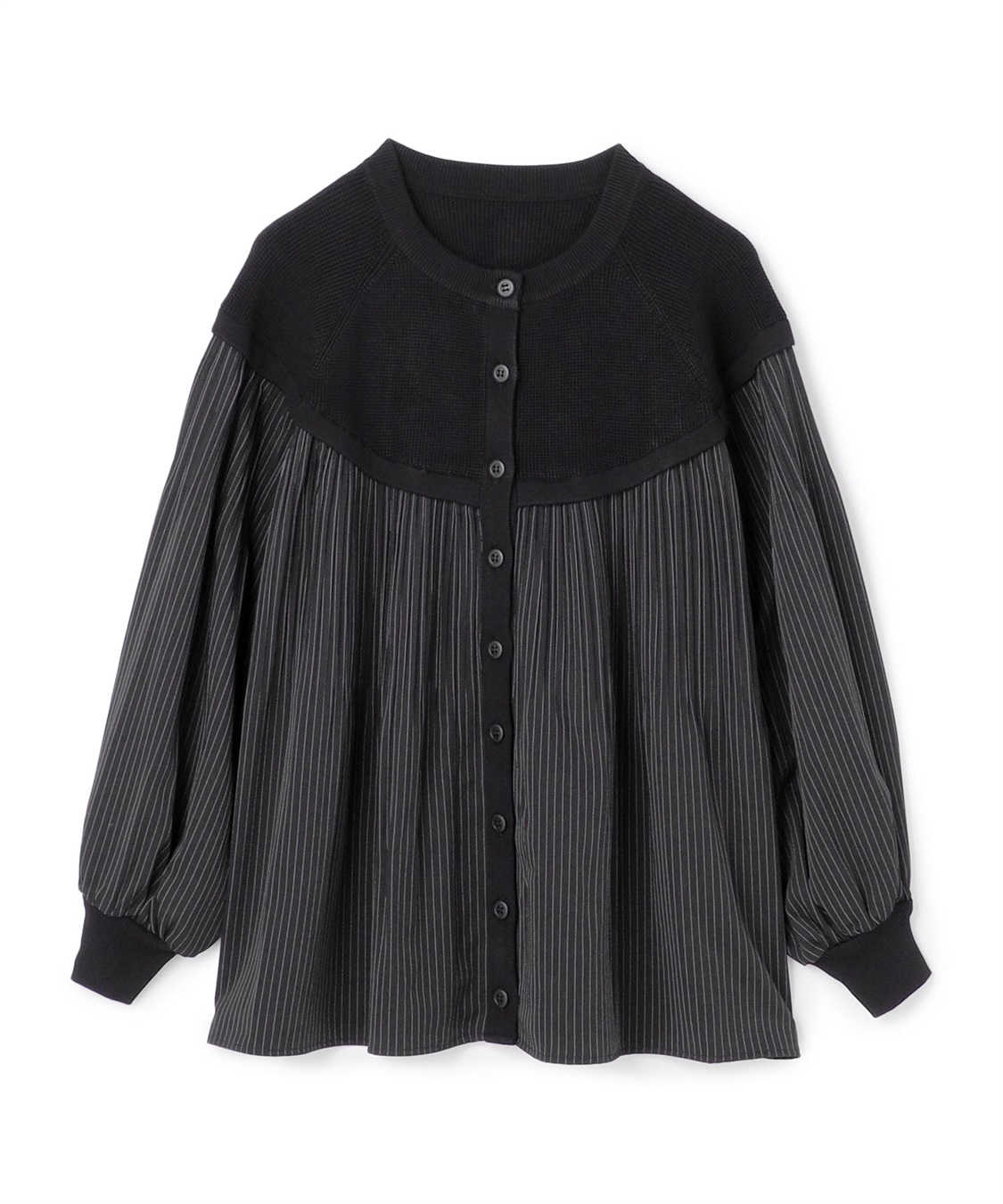 ATSURO TAYAMA ストレッチコンビカーディガン_variation_1