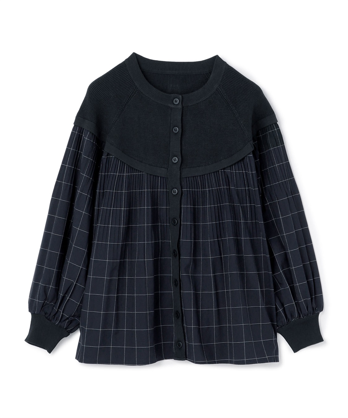 ATSURO TAYAMA ストレッチコンビカーディガン_variation_2