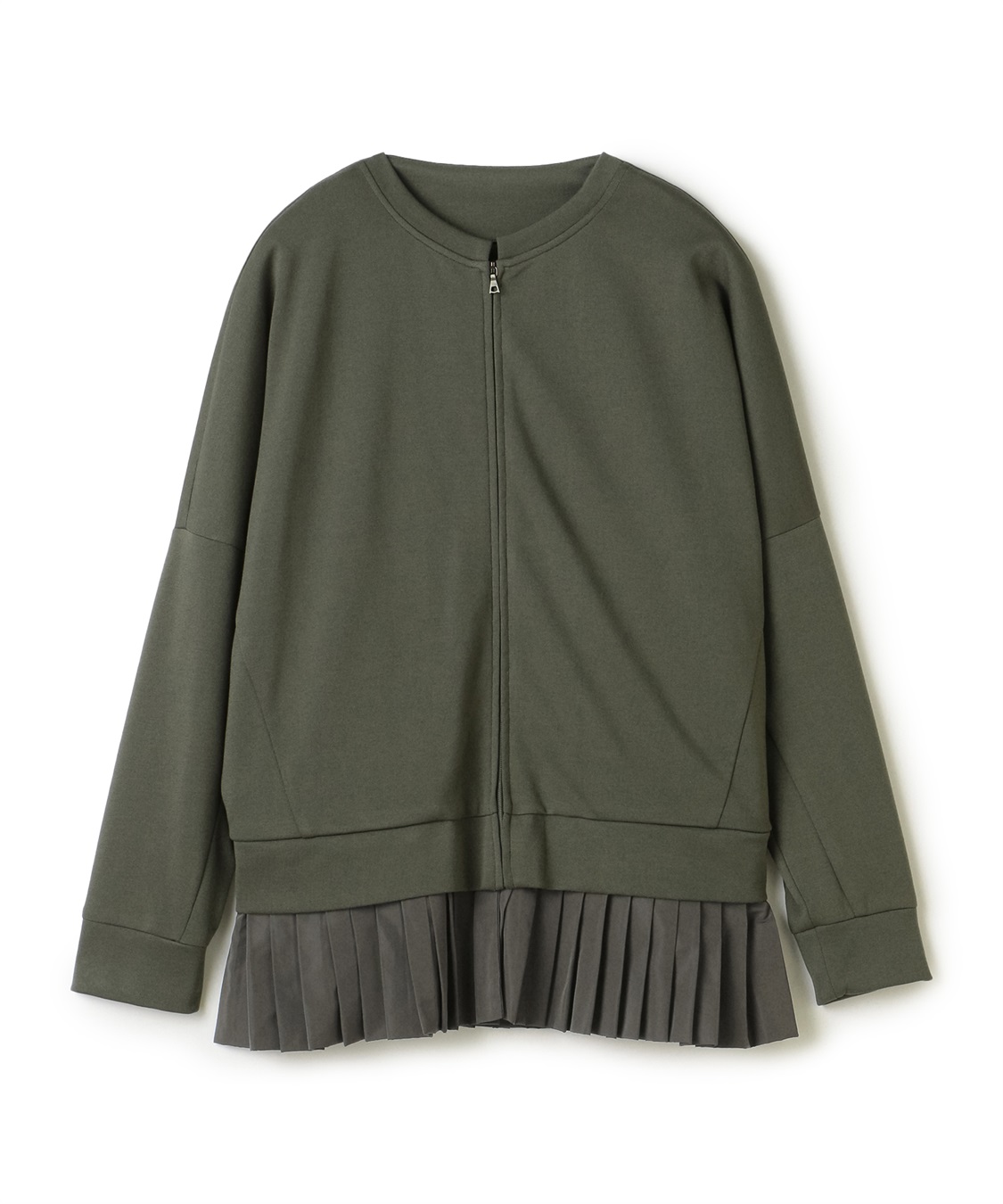 ATSURO TAYAMA 裾プリーツ切り替えカーディガン_variation_2