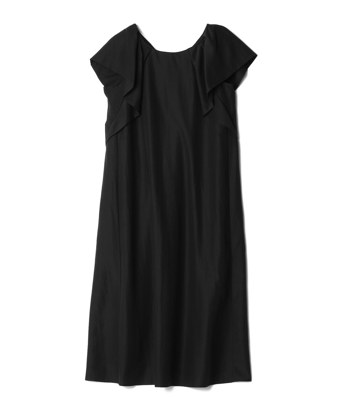 ATSURO TAYAMA フリル袖ロング丈ワンピース_variation_1