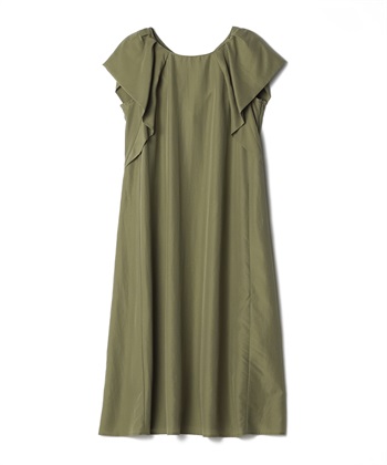 ATSURO TAYAMA フリル袖ロング丈ワンピース_variationthumb_2