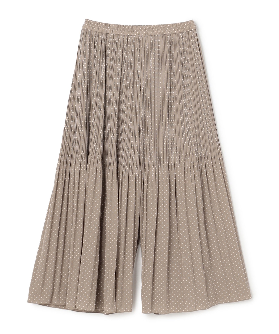 ATSURO TAYAMA ドットプリントプリーツワイドパンツ_variation_1