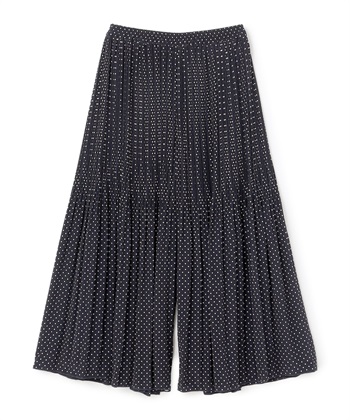 ATSURO TAYAMA ドットプリントプリーツワイドパンツ_variationthumb_2